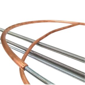 Air Conditioning Copper Tube Spring Tubing Benders Kit, Suitable for Bending Inside Copper Tubes, 4 Springs per Package