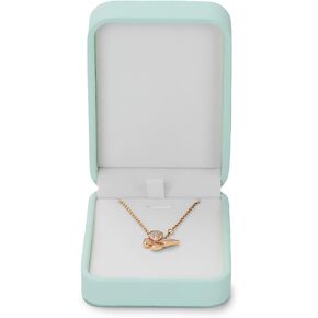 Velvet Necklace Box Necklace Jewelry Box Necklace Gift Box Necklace Boxes For Jewelry Gift Pendant Box Jewelry Packaging Gift Box Elegant Necklace Case Necklace Gift Box For Her (Mint Green)