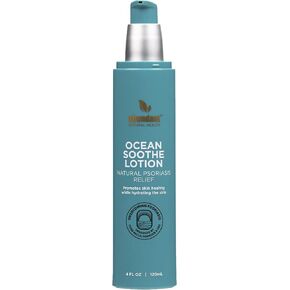 Ocean Soothe Lotion with Natural Magnesium Salts and 1.8% Salicylic Acid for Relief and Control of Mild Psoriasis Symptoms, Hydrate and Soothe Skin, Fragrance-Free, 120mL