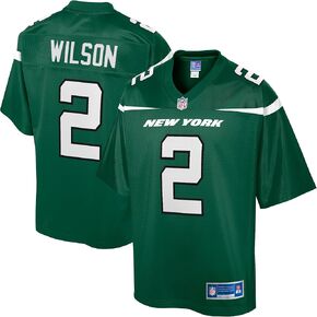 NFL PRO LINE Men's Zach Wilson Gotham Green New York Jets Jersey
