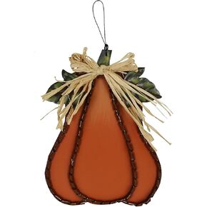 Morning View Fall Door Decor Pumpkin Welcome Sign Wood Autumn Hanging Wall Decorations Door Hanger Indoor Outdoor for Thanksgiving Wall Art Home Decor Porch