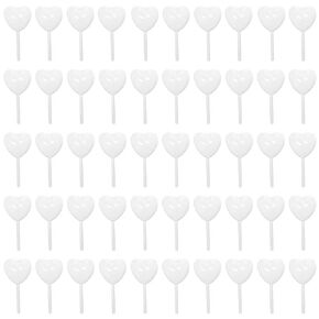 50Pcs 4ml Transparent Liquid Dropper, Heart Shape Plastic Squeeze Dropper, Liquid Transfer Pipettes, Disposable Pasteur Pipette, Liquid Injector