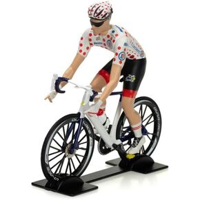 OPO 10 - Cyclist Simon Yates Tour de France 2023 Polka dot Jersey - Compatible with SOLIDO 1/18 Figure - TDF02