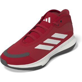 حذاء رياضي adidas Originals للجنسين Bounce Legends، Better Scarlet/Cloud White/Charcoal، 13.5 US Men