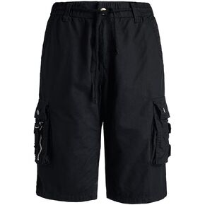 رجل تجريب قصير الصيف عارضة خفيفة الوزن سريعة الجفاف أسود XX-Large in Kuwait