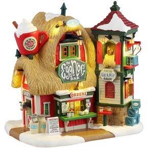 Lemax The Eggnog Bar, Battery Operated (4.5V) #45263
