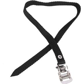 VGEBY1 Bicycle Toe Clip, Bike Double Adhesive Straps Cycling Pedal Accessory