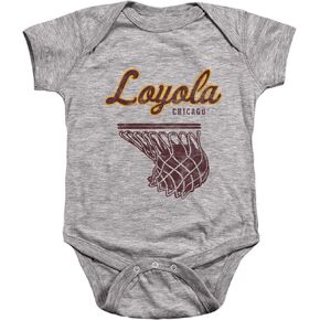 Loyola University Chicago Official Ramblers Basketball Unisex Infant Snap Suit for Baby
