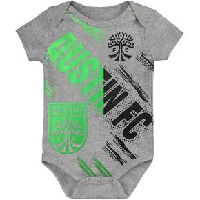 Outerstuff Austin Dribbles Team Logo Newborn/Infant Baby Bodysuit Onesie
