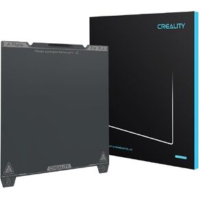 لوحة بناء K1C الرسمية من Creality سطح مزخرف 235 × 235 مم PEI لوح سرير فولاذي زنبركي مرن قابل للإزالة (بدون قاعدة مغناطيسية) in Kuwait