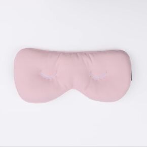Weighted Eye Mask for Migraine Relief, Headaches, and Dry Eyes – Soothing Cold Compress with Weighted Design, Ideal for Nap and Sleep – Effective for Dark Circles & Puffiness in Women and Men(Pink)