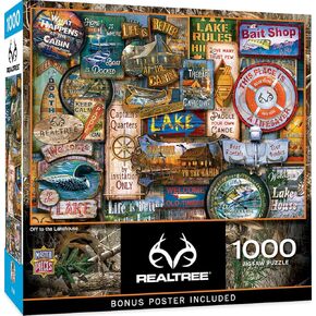 MasterPieces 1000 Piece Jigsaw Puzzle for Adults, Family, Or Kids - The One That Got Away - 19.25"x26.75"