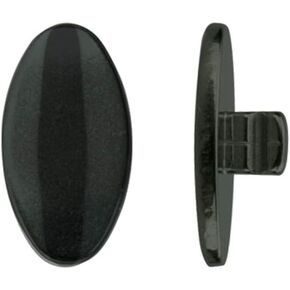 SPORTS WORLD VISION 13mm Push-in/Screw-in Titanium Eyeglass Nose Pads, 1 Pair