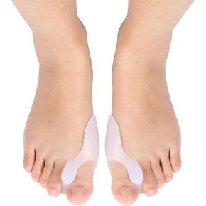 مجموعة جل لحماية ورم إصبع القدم الكبير للرجال والنساء، مصحح ورم إصبع القدم الكبير لعلاج إصبع القدم المطرقة، وأصابع القدم المتداخلة وأصابع القدم الملتوية، للاستخدام ليلاً ونهارًا للجري والنوم in Kuwait