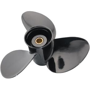 Boatman 13x11 Aluminum Boat Propeller Replacement for BRP Johnson Evinrude OMC Stern Drive E-TEC 40-75 HP 13 Spline Tooth RH