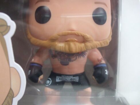 Funko POP 01 UFC - كونور مكجريجور يرتدي سروالًا أسود مع شعار DETHRONE UFC 194 الأيرلندي الحصري The Notorious in Saudi Arabia