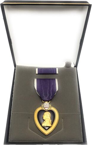 Medal Presentation Set: Purple Heart in Saudi Arabia
