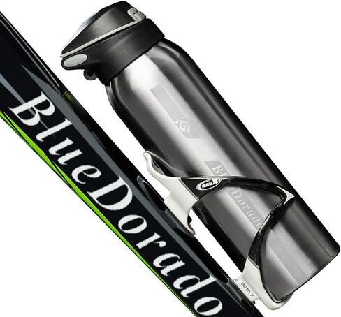 Bicycle Water Bottle, Vacuum Stainless Steel Cycling Water Bottle, Modern Double Walled Simple Thermo Mug, Insulated Bike Water Bottle with Straw Lid & Flex Cap, BPA-Free,18 Oz in Saudi Arabia
