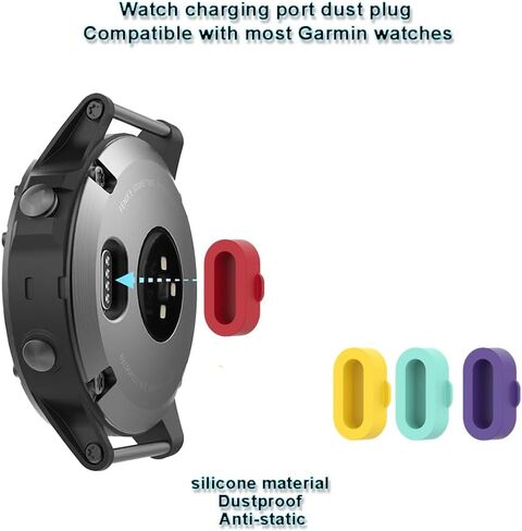 TPU Protective Case Compatible for Garmin Fenix 7s Pro and Garmin Epix Pro Gen 2 42 mm, Screen Protector Cases and Silicone Charging Dust Plug (Pack of 4+2) in Kuwait