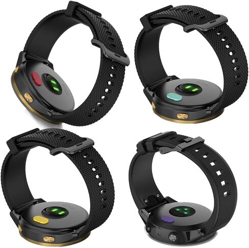 TPU Protective Case Compatible for Garmin Fenix 7s Pro and Garmin Epix Pro Gen 2 42 mm, Screen Protector Cases and Silicone Charging Dust Plug (Pack of 4+2) in Kuwait