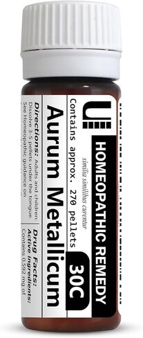 Aurum Metallicum 30C علاج المثلية، 270 حبة in Saudi Arabia