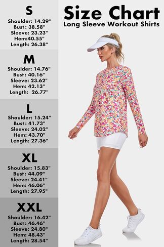 Women Long Sleeve Shirts, Sport Workout Shirt Crewneck, Lightweight Quick Dry Hiking Athletic Tops in Saudi Arabia
