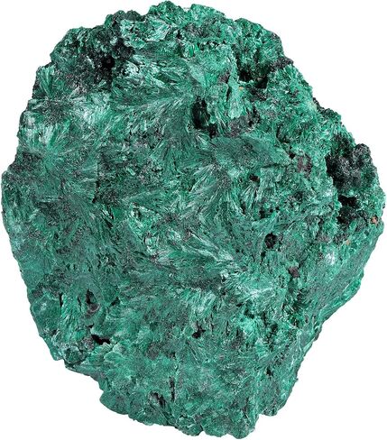 SUNYIK Natural Raw Malachite Crystal Cluster Stone, Healing Reiki Crystal Rocks Mineral Specimen for Home Decoration, 0.55lb in Saudi Arabia