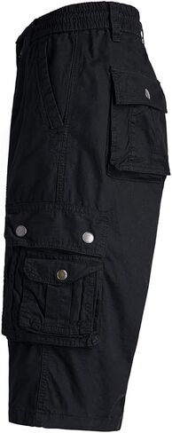 رجل تجريب قصير الصيف عارضة خفيفة الوزن سريعة الجفاف أسود XX-Large in Kuwait