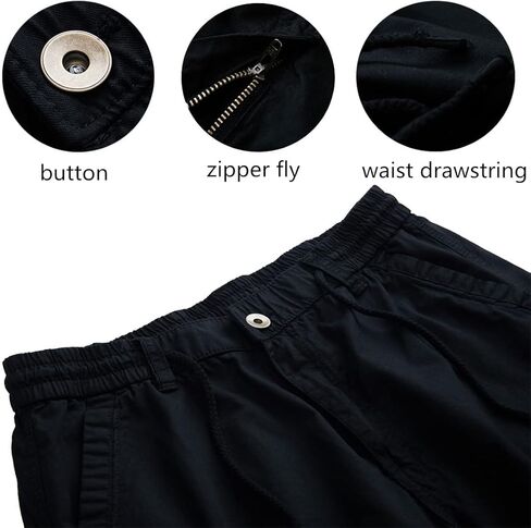 رجل تجريب قصير الصيف عارضة خفيفة الوزن سريعة الجفاف أسود XX-Large in Kuwait