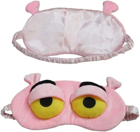 2 حزمة لطيف 3D قناع النوم العين الضفدع، مضحك لطيف الضفدع العين غطاء الغمامة للأطفال البالغين، لينة قناع النوم اييشادي للطائرة السفر اليوغا مكتب المفاجئة (الوردي والأخضر) in Kuwait