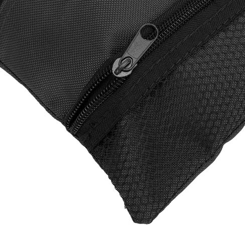 OUKENS Golf Tee Bag, 8 x 6.6in Cloth Golf Tee Pouch Portable Zipper Golf Ball Bag Multi Pocket Golf Tee Hand Bag with Clip for Men Women in Kuwait