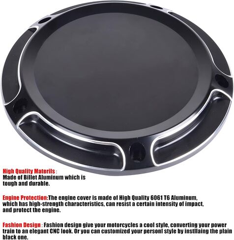 Goldfire M8 Derby Timing Timer Cover For H-D Touring Electra Road King Glide FLTRX 2017-2020 (Skull) in Saudi Arabia
