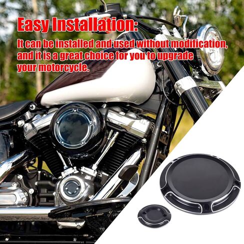 Goldfire M8 Derby Timing Timer Cover For H-D Touring Electra Road King Glide FLTRX 2017-2020 (Skull) in Saudi Arabia