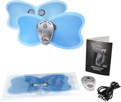 ABS Stimulator, EMS Abdominal Toning device, Rechargeable Wireless EMS Muscle Stimulator, FDA Cleared, Abs trainer, USB Charging, Muscle Pulse trainer, body, abdominal muscle toner in Saudi Arabia