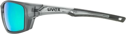 نظارات شمسية رياضية مستقطبة من uvex لركوب الدراجات/الجري مع حماية من الأشعة فوق البنفسجية، للنساء والرجال، طراز رياضي 232 P in Saudi Arabia