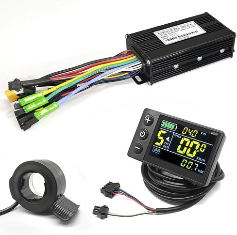 36V/48V 26A Brushless Controller Mini Colour LCD CS866 Display for Electric Bicycle Scooter Mountain Bike Parts in Saudi Arabia