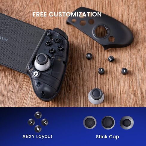 وحدة تحكم الألعاب المحمولة GameSir G8 Galileo Type-C لسلسلة Android وiPhone 15 (USB-C)، لوحة ألعاب التوصيل والتشغيل مع عصا التحكم بتأثير Hall/مشغل Hall، ومقبس صوت 3.5 مم in Saudi Arabia