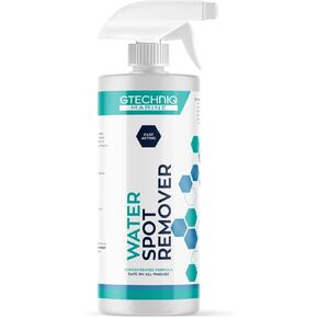Gtechniq Water Spot Remover - Boat Cleaner Spray Removes Water Spots and Silica Spots - Safe for All Marine Finishes - Maintains Wax, Coatings or Ceramic Coat - 500ml