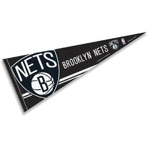 WinCraft Brooklyn Nets Pennant Full Size 12 in X 30 in