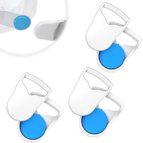 3 Pairs CPAP Magnetic Clips for Air_fit F 20 F30 N20, Easy-to-Use Replacement Clips for Most Straps, Firmly and Easily Connect, Supplied by MEDICOLOR