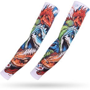 M-YOUNG UV Sun Sleeves for Men & Women Compression, Cooling Arm Sleeve with UPF 50 Protection Golf,Unique Tattoo Sleeve Gift