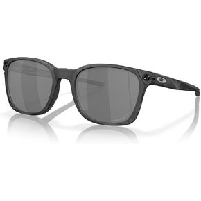 Oakley Man Sunglasses Polished Clear Frame, Prizm Sapphire Lenses, 55MM
