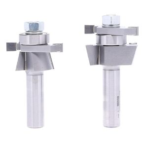 Whiteside 6009 15° Shaker Cabinet Door Router Bit Set, 1/2" Shank, for 1/4" Panels, 2-Piece