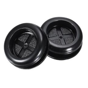 uxcell Rubber Grommet Round Double-Sided Mount Dia 16 mm ID 14 mm for Wire Protection 8pcs