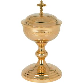 Etched Design Ciborium - 250 hosts