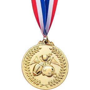 1 Football Medal-Sporting Events, Competitions, School Games, Olympic Style Gold Medal