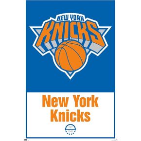 Trends International NBA New York Knicks - Logo 21 Wall Poster, 22.375" x 34", Unframed Version