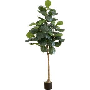 Nearly Natural 6ft. Artificial Fiddle Leaf Tree