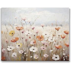 Stupell Industries Charming Flower Meadow Canvas Wall Art by Ramona Murdock