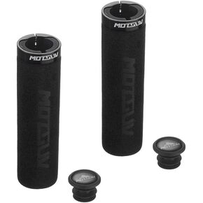 Bicycle Handlebar Cover Single-Sided Locking Sponge Handlebar Cover Omfortable Shock Absorption Bike Handlebar Grips Suit for BMX, Mountain, MTB, Beach Cruiser, Scooter